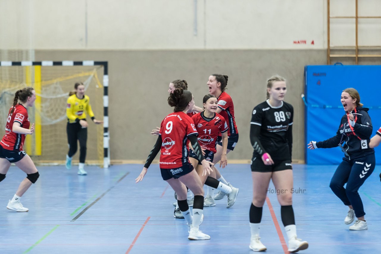 Bild 242 - B-Juniorinnen SG HH Nord - SV Henstedt Ulzburg : Ergebnis: 23:22